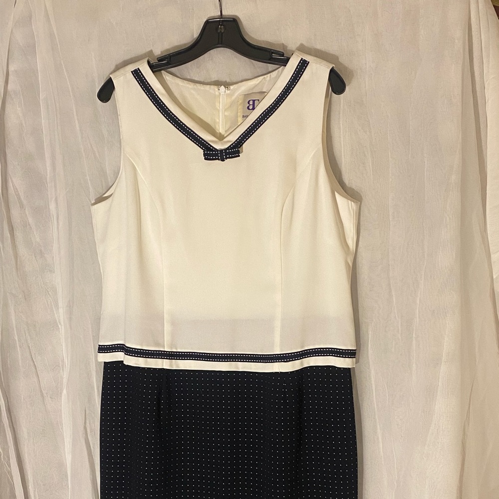 Vintage Dress By Bahari Group Size 14
